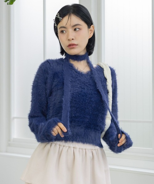 3.3 FIELD TRIP ニット セーター 3.3 Field Trip／マフラーツキ