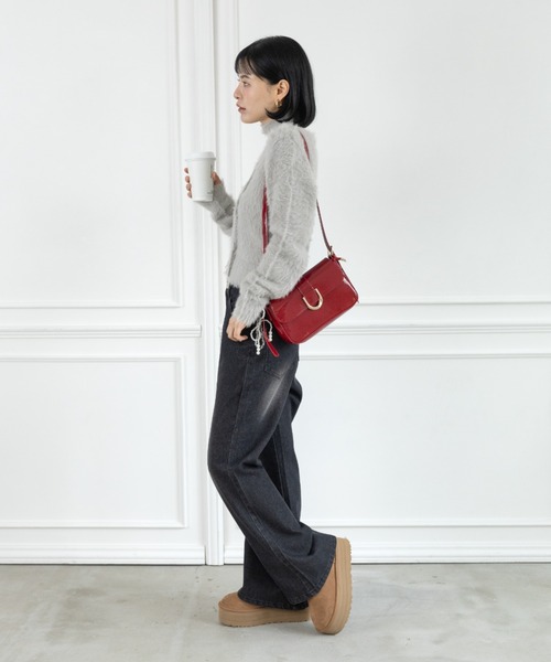 projectR ニット Joseph Ribkoff |Sweater Knit Boxy Pullover With Polo Collar 253962