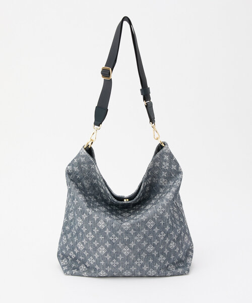 russet デニム風ショルダーバッグ russet ショルダーバッグ バッグ 「Denim print」2wayショルダー