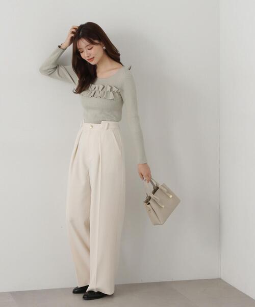 PROPORTION BODY DRESSING カジュアルパンツ レディース PROPORTION BODY DRESSING パンツ ワイドパンツ / 1215130102