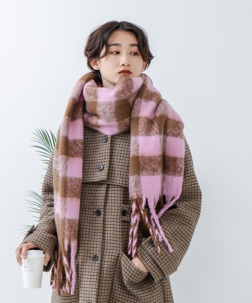 Os accessory マフラー ストール Os -オズ- ブロックチェック