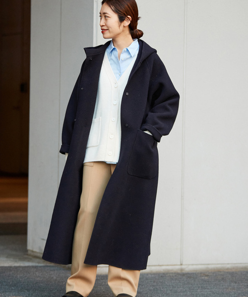 IENA（イエナ） コート 38 ネイビー レディース : ZOZOTOWN Yahoo!店