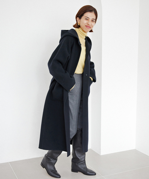 IENA（イエナ） コート 38 ネイビー レディース : ZOZOTOWN Yahoo!店