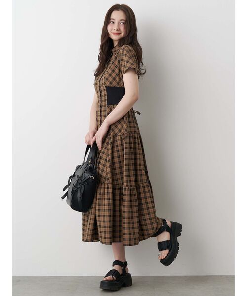 ビジューリングギャザースポーツサンダル CALNAMUR サンダル BIJOU RING GYATHER SPORTS SANDALS/ビジュー