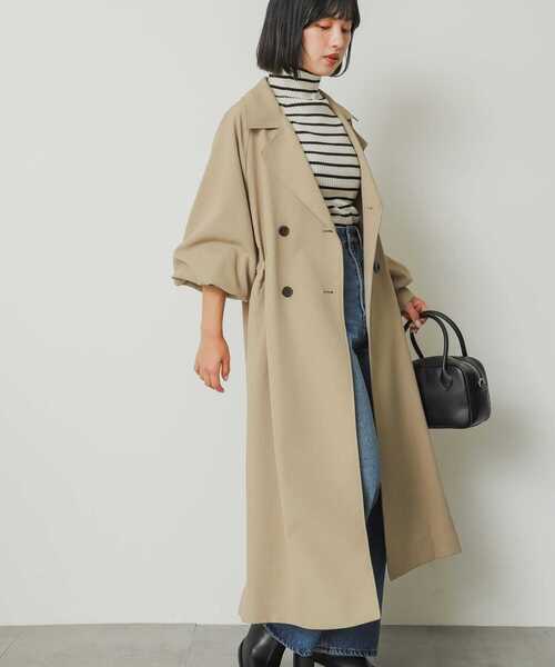 SENSE OF PLACE by URBAN RESEARCH トレンチコート ONE ベージュ