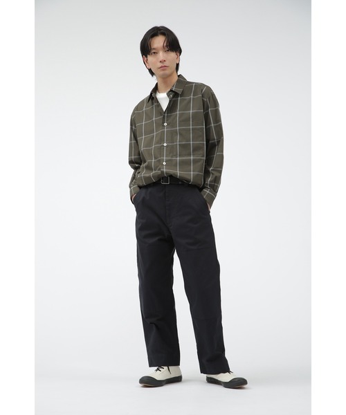 MHL トラウザー　dense cotton Mサイズ MHL. DENSE COTTON DRILL トラウザーズパンツ | KIKIRU