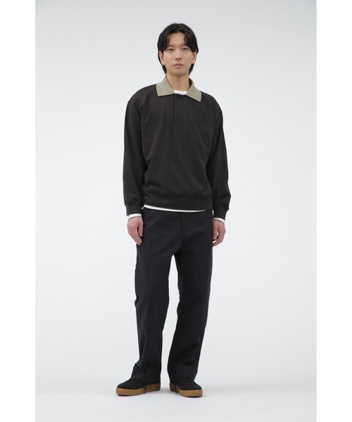 MHL トラウザー　dense cotton Mサイズ DENSE COTTON NYLON TROUSERS | MARGARET HOWELL（マーガレット