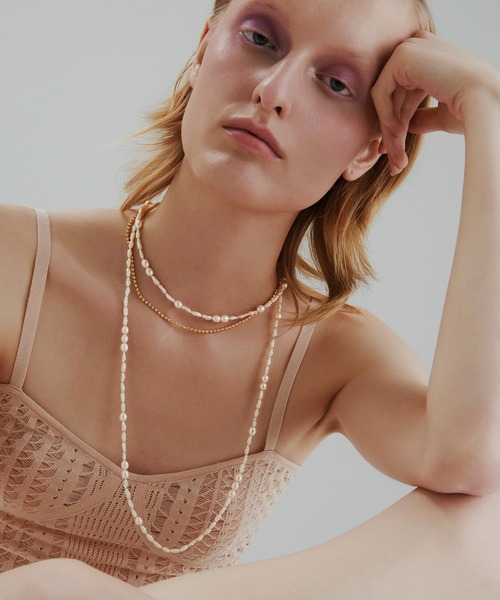 ネックレス 「les bon bon」botanica fiore necklace/ボタニカ フィオーレ ネックレス BOB620 レディースの画像
