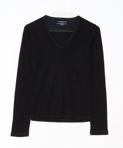 tシャツ FILATURES DU LION/Vネックカットソー（長袖） レディース