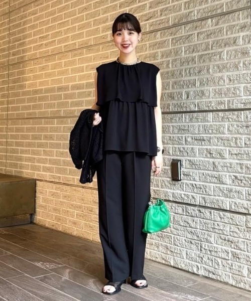 B:MING by BEAMS / オケージョンセットアップ　ブラウス付き B：MING by BEAMS セットアップ 「フォーマル / WEB限定