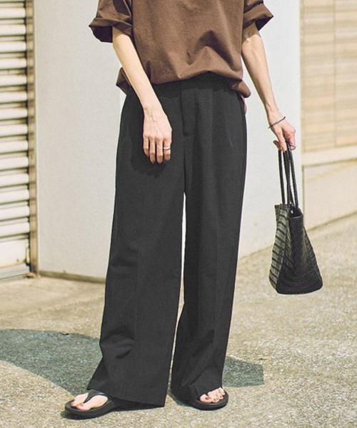 FRAMeWORK TWウォッシャブルストレートパンツ FRAMeWORK】TWウォッシャブルストレートパンツ - メルカリ