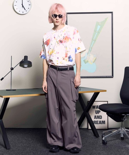 緊急タイムセール✨MAISON SPECIAL♥フラワーモチーフＴシャツ MAISON SPECIAL（メゾンスペシャル）の「Flower Motif T-shirt