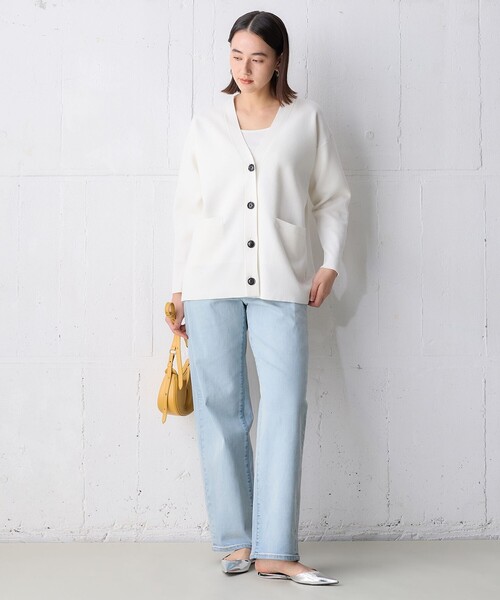 UNFILO 「UNFILO」 ニットカーディガン MEDIUM ホワイト