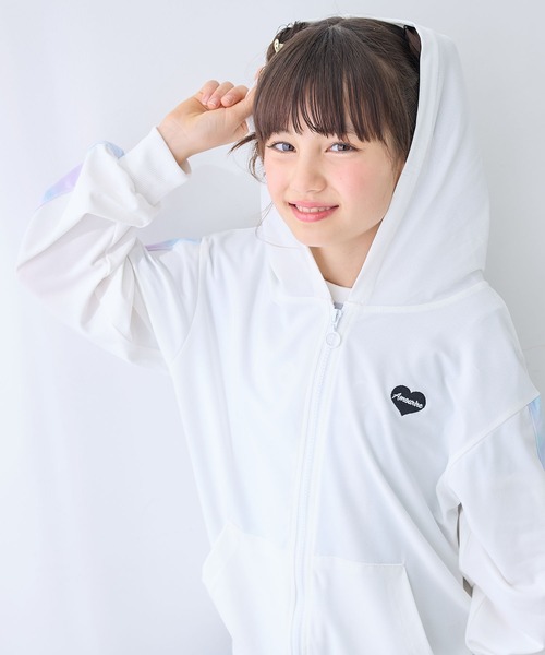 COMME des GARÇONS GIRL●オフホワイトパーカー S●水通し CDG（COMME des GARCONS） コムデギャルソン COMME GARCONS シー