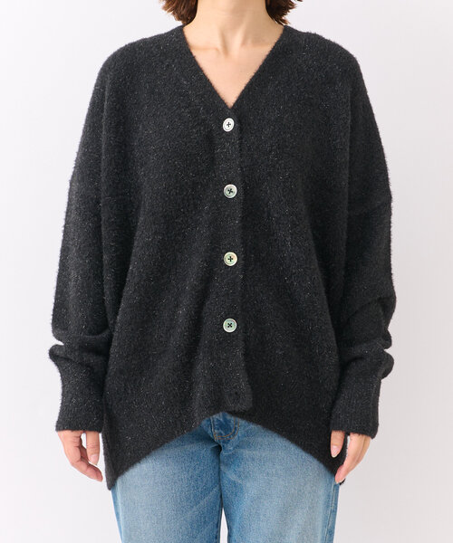 「RIVE DROITE」 ニットカーディガン FREE グレー レディース_画像2
