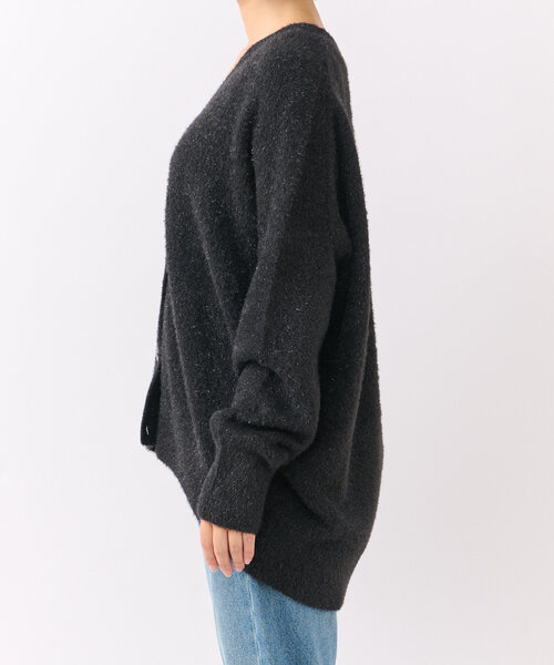 「RIVE DROITE」 ニットカーディガン FREE グレー レディース_画像3