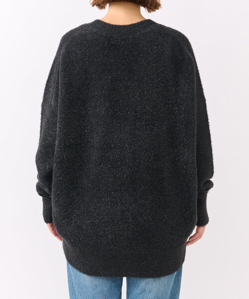 「RIVE DROITE」 ニットカーディガン FREE グレー レディース_画像4