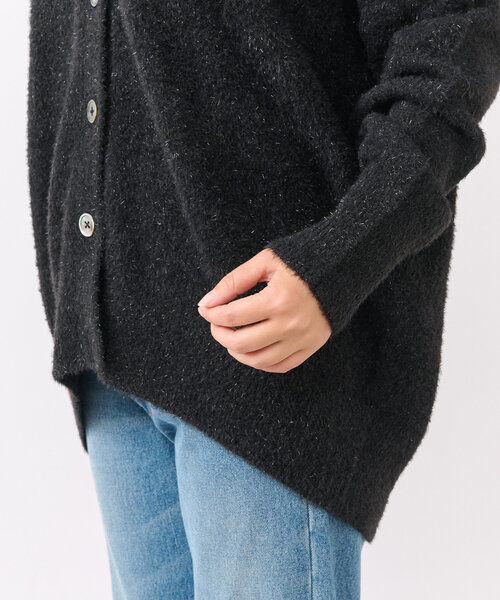 「RIVE DROITE」 ニットカーディガン FREE グレー レディース_画像6