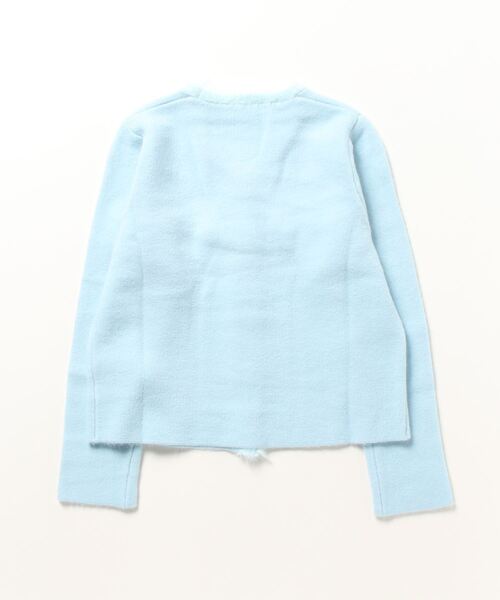 「FREE STYLISTS」 ニットカーディガン FREE ラベンダー レディース_画像2