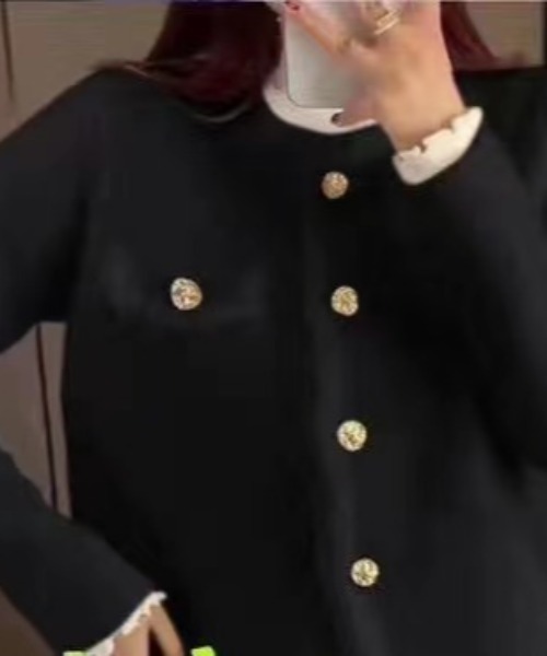 「FREE STYLISTS」 ニットカーディガン FREE ラベンダー レディース_画像7