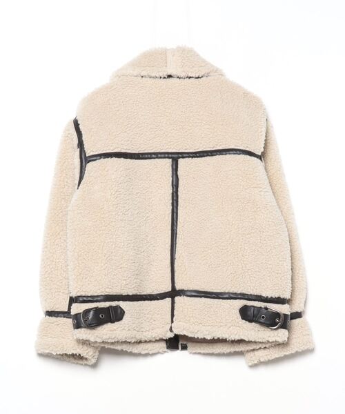 「Ungrid」 ジップアップブルゾン SMALL ベージュ レディース_画像2