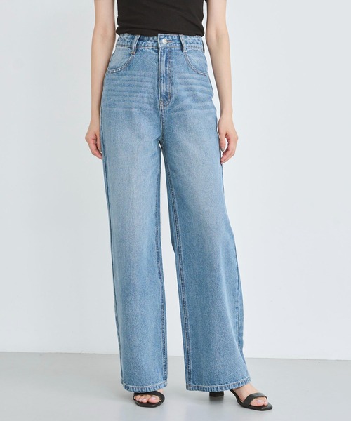 ジーンズ デニム デニムパンツ 「新色ネイビー追加」「S/M/Lサイズ展開