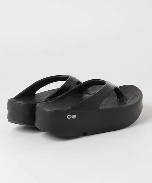 OOFOS サンダル OOFOS/OOmega_Black レディース : ZOZOTOWN