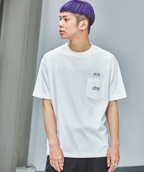 Manhattan Portage（マンハッタンポーテージ） tシャツ S/S Print T