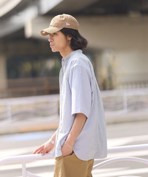 ブラウス シャツ ハーフプラケット半袖シャツ「ユニセックス」 レディース メンズ CRAFT STANDARD BOUTIQUE ブラウス シャツ ハーフプラケット半袖