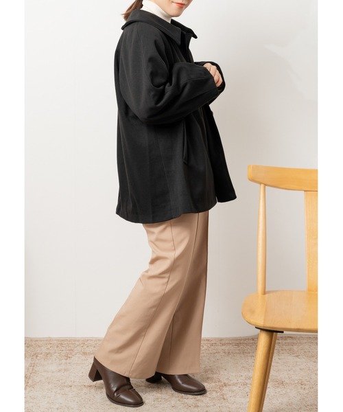 「Amourire」 ステンカラーコート フリー ベージュ レディース_画像2