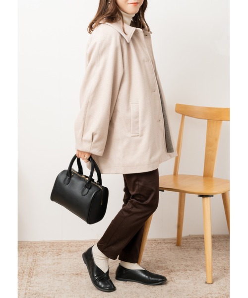 「Amourire」 ステンカラーコート フリー ベージュ レディース_画像8