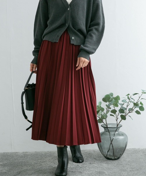 新品タグ付 URBAN RESEARCH DOORS プリーツスカート URBAN RESEARCH DOORS 「URBAN DOORS」 プリーツスカート MEDIUM