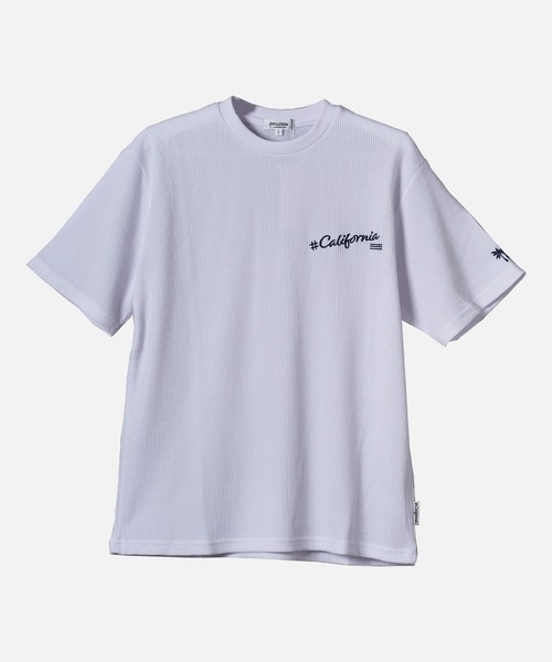 EVOLUTION（エボリューション） tシャツ サーフ系ワンポイント刺繍半袖
