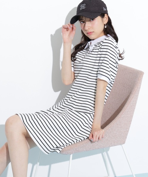 ポロ衿カットソーワンピース | JILL by JILL STUART（ジル バイ