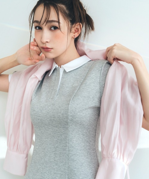ポロ衿カットソーワンピース | JILL by JILL STUART（ジル バイ