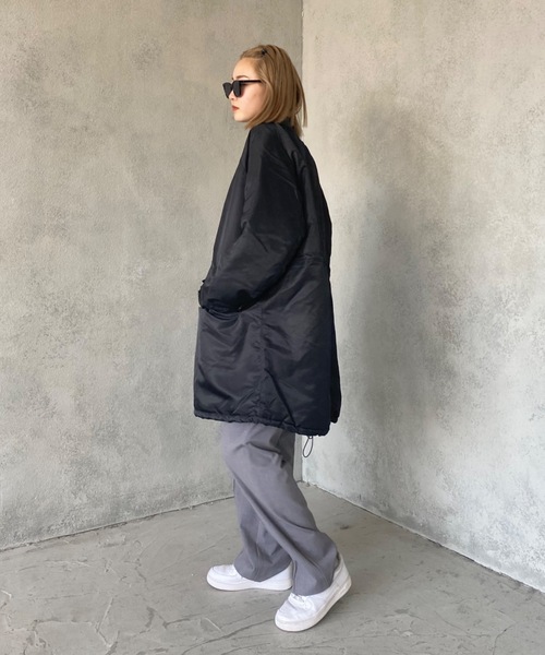 「SHAGGIE」 コート FREE グリーン レディース_画像4