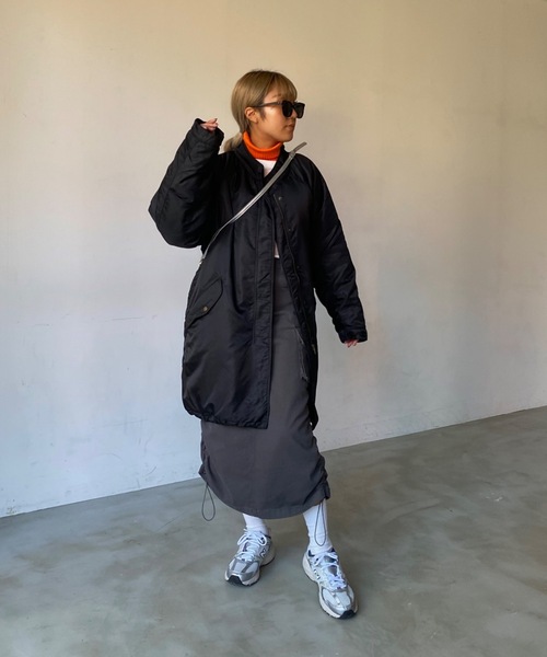 「SHAGGIE」 コート FREE グリーン レディース_画像8