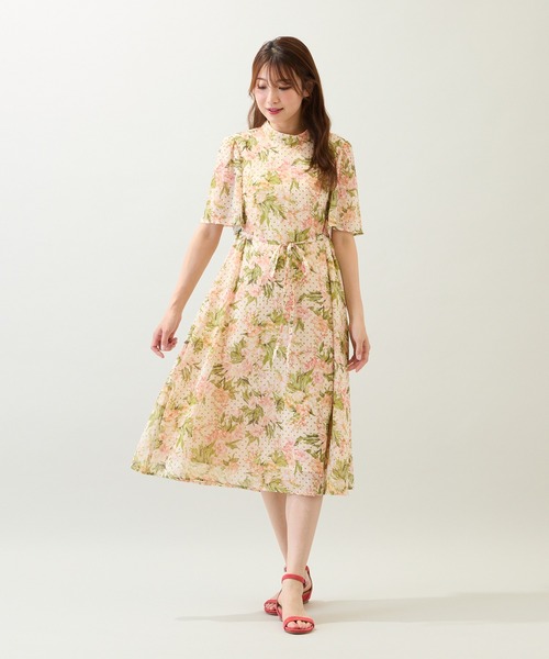 Rose Tiara（ローズティアラ） ワンピース 夏 半袖 「手洗いOK