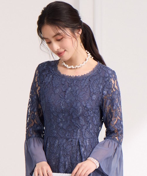 DRESS+（ドレスプラス） ネックレス 一連二連で印象自在なパール