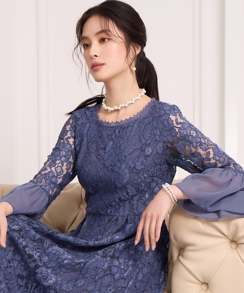 DRESS+（ドレスプラス） ネックレス 一連二連で印象自在なパール