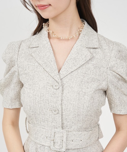 「ROYAL PARTY」 オールインワン FREE ブラック レディース_画像3