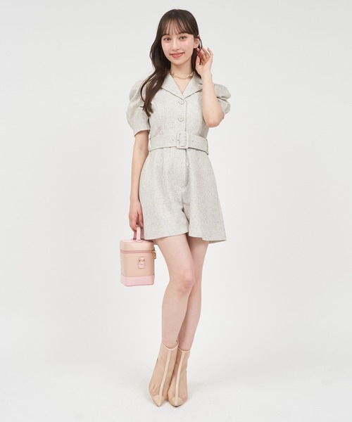 「ROYAL PARTY」 オールインワン FREE ブラック レディース_画像9