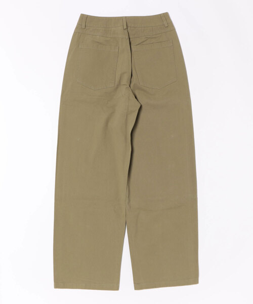 パンツ コットンチノワイドパンツ EM25s104「EIGHTHMONTH」 レディース