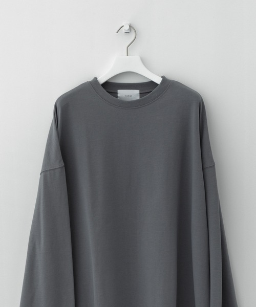 「remer」 長袖Tシャツ SMALL ホワイト メンズ