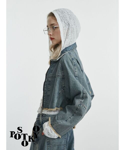 ZIP DENIM JACKETデニムジャケット cepo（セポ） デニムジャケット gジャン 「セットアップ対応