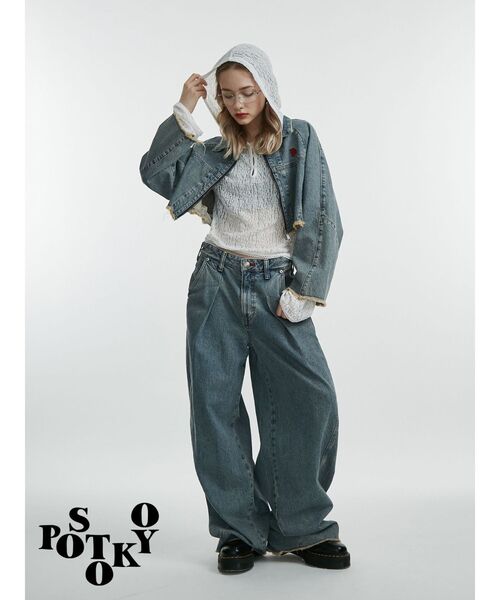 jouetie（ジュエティ） デニムジャケット gジャン 「something