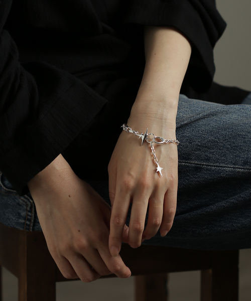 Soierie（ソワリー） ブレスレット Etolile chain bracelet レディース
