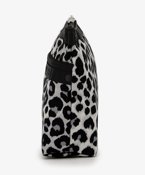 【新品未使用】LeSportsac ニュートラルレオパードコスメティッククラッチ COSMETIC CLUTCH ニュートラルレオパード/ライラック