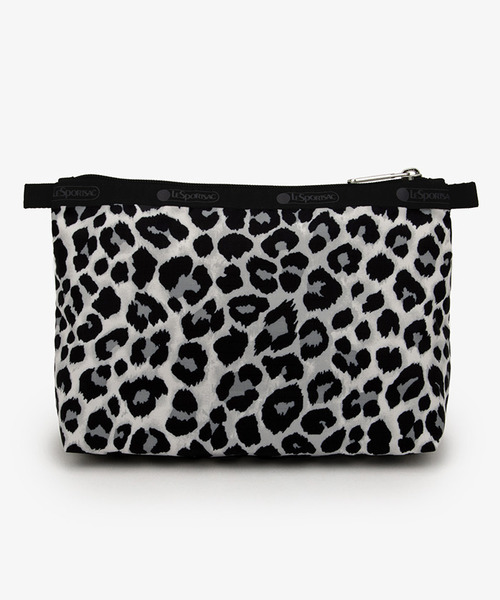 【新品未使用】LeSportsac ニュートラルレオパードコスメティッククラッチ COSMETIC CLUTCHニュートラルレオパード（ポーチ）｜LeSportsac