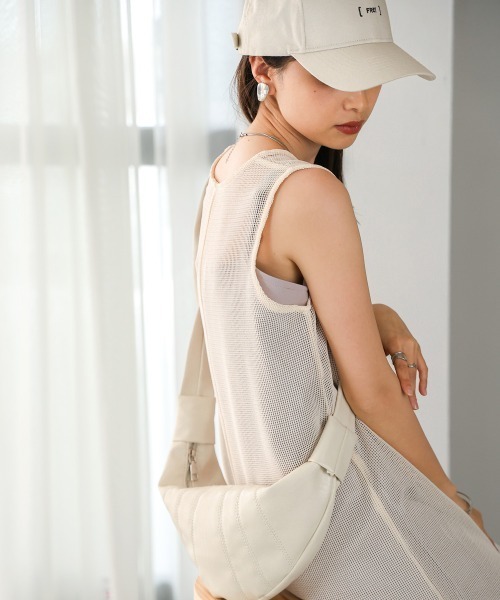 「Bab」 ノースリーブワンピース S アイボリー レディース_画像6